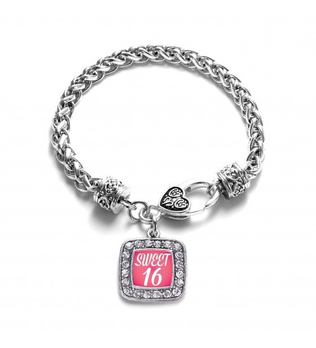 Birthday Classic Silver Crystal Bracelet