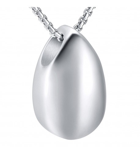 Teardrop Stainless Memorial Engravable Cremation
