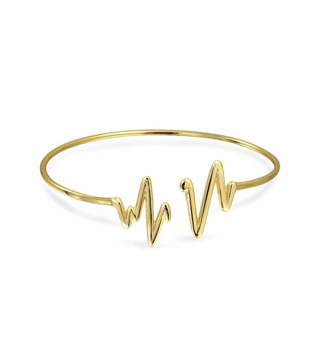 Bling Jewelry Heartbeat Stackable Bracelet