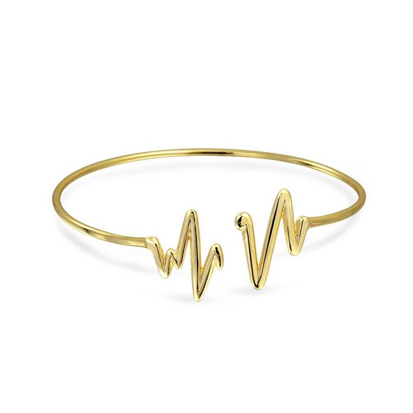 Bling Jewelry Heartbeat Stackable Bracelet